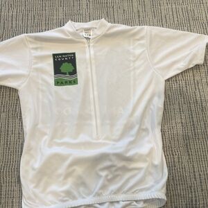 Devil's Slide Trail Ambassador White Cycling Jersey